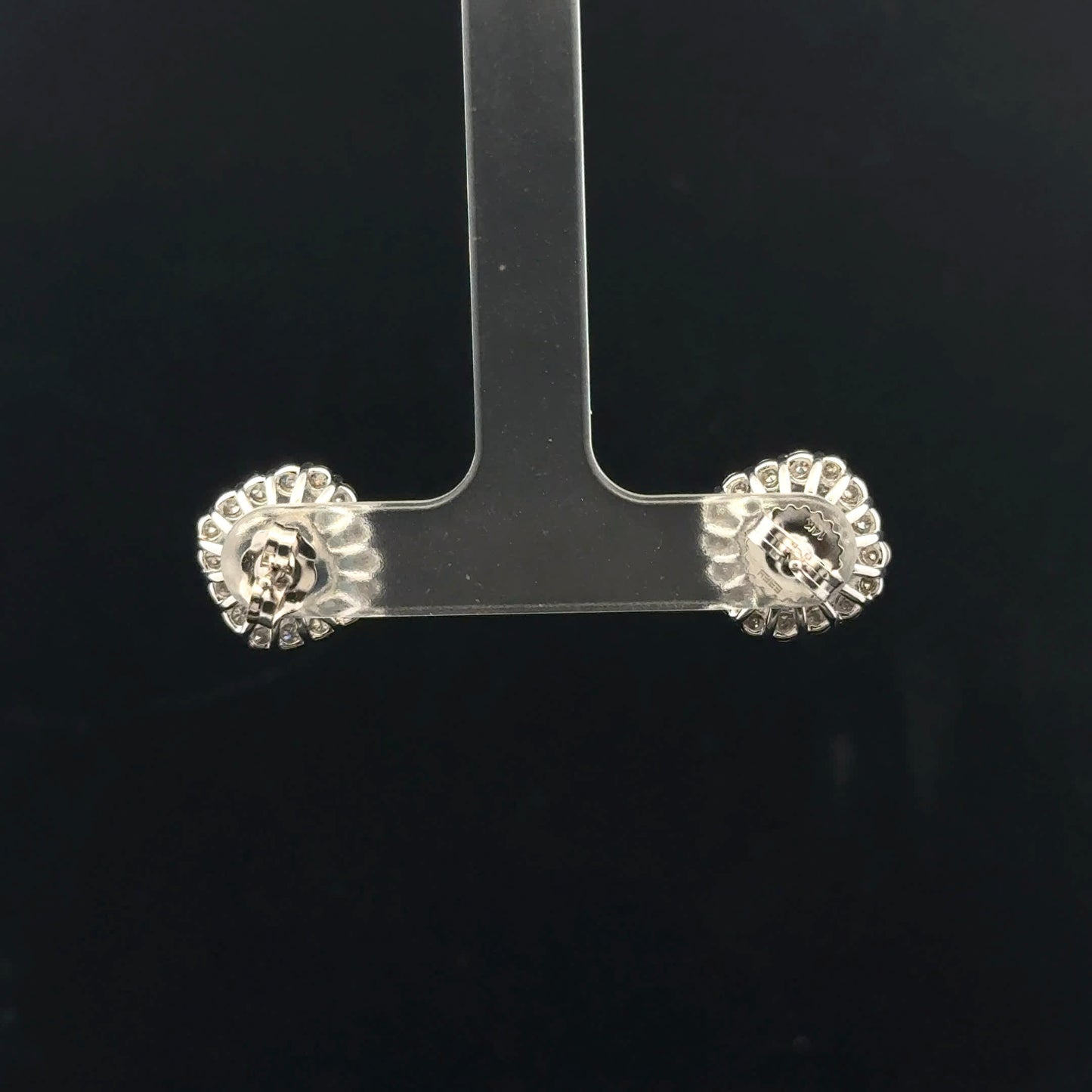 ATS0824 Earring EFFY Topaz - 14KW - Natural Diamond - 53330