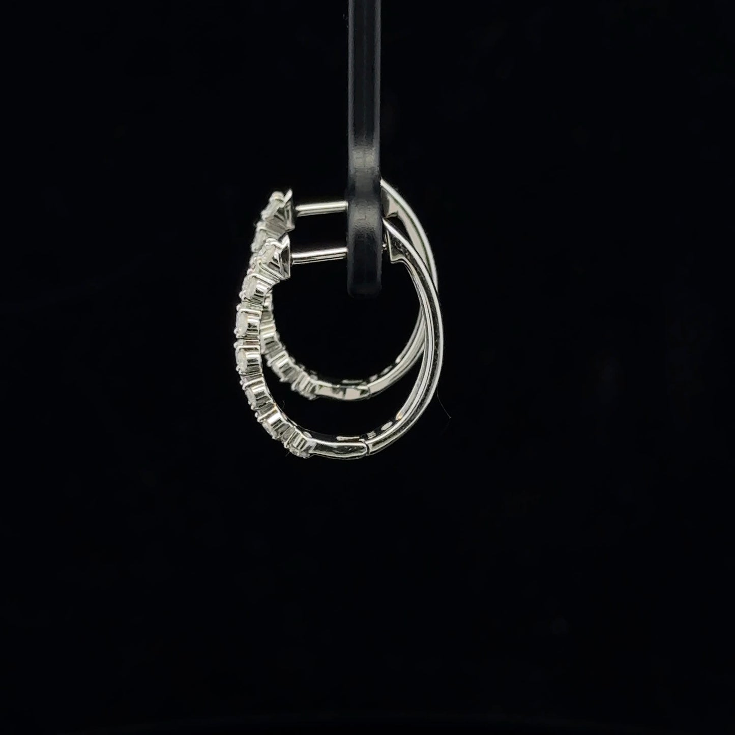 0.50ctw G/I1 Flower Hoop - 10KW - Natural Diamond - 53335