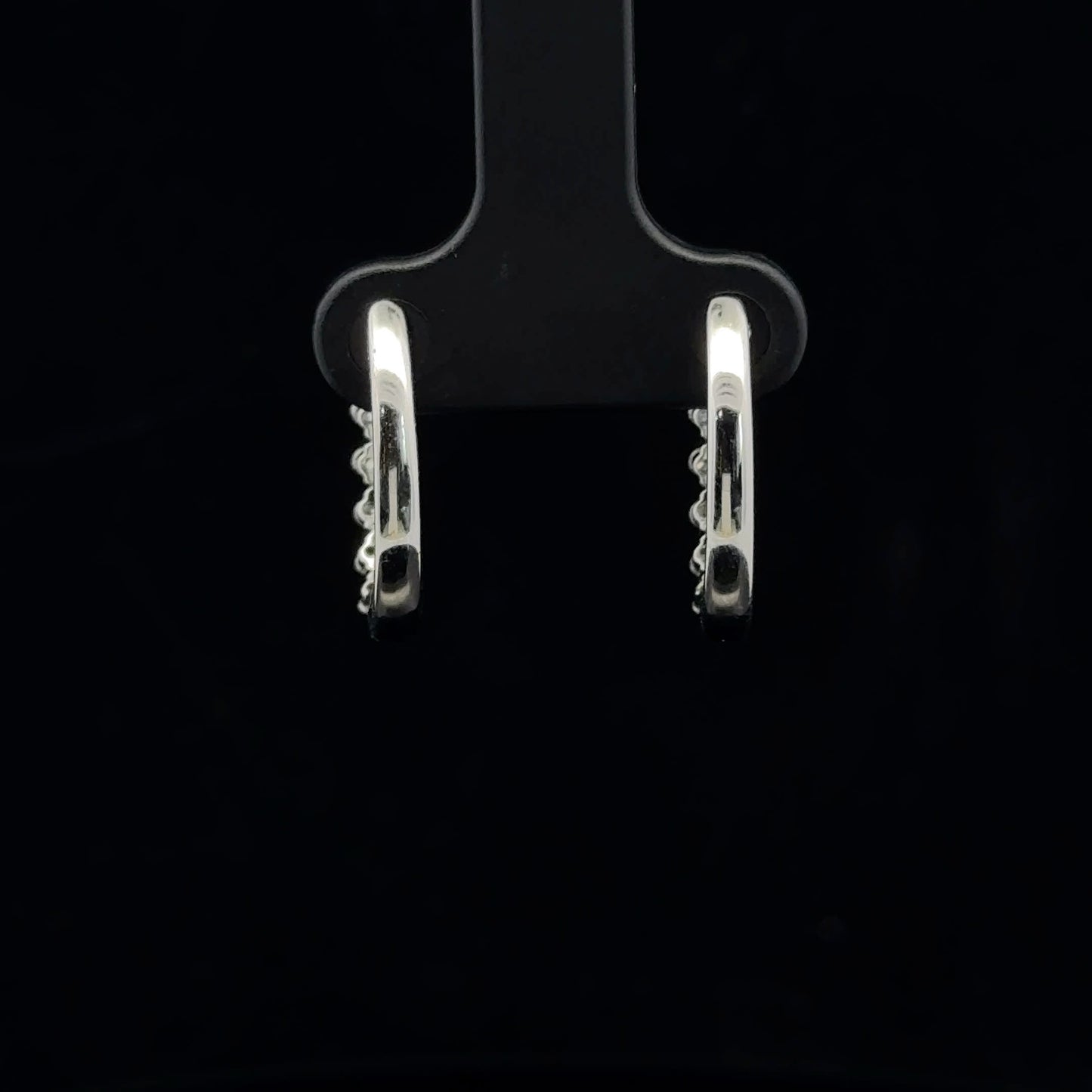 0.50ctw G/I1 Flower Hoop - 10KW - Natural Diamond - 53335
