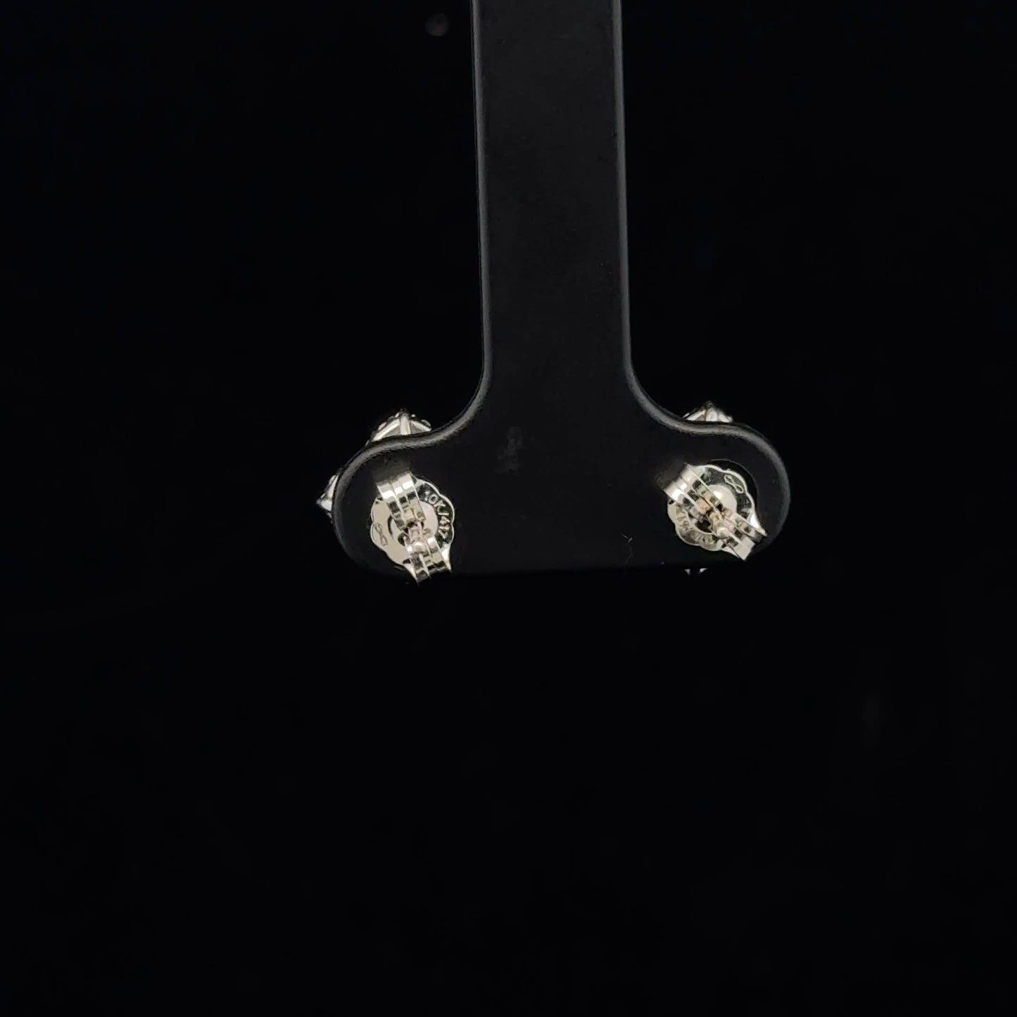 0.50ctw H/I1 Clover Studs - 10KW - Natural Diamond - 53338