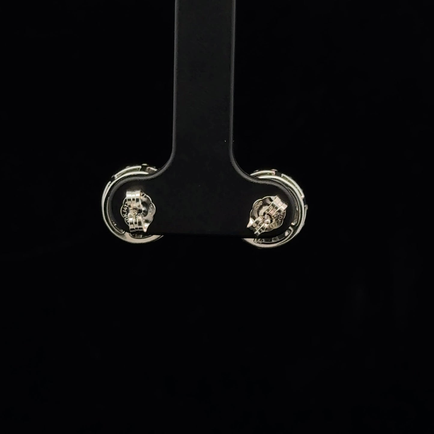 1.00ctw G/SI2 Halo Studs - 10KW - Natural Diamond - 53343