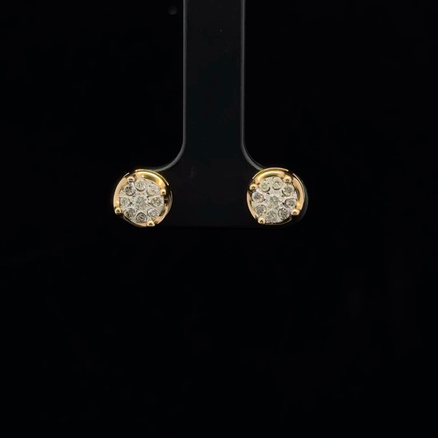0.25ctw H/I1 Miracle Studs - 10KY - Natural Diamond - 53348