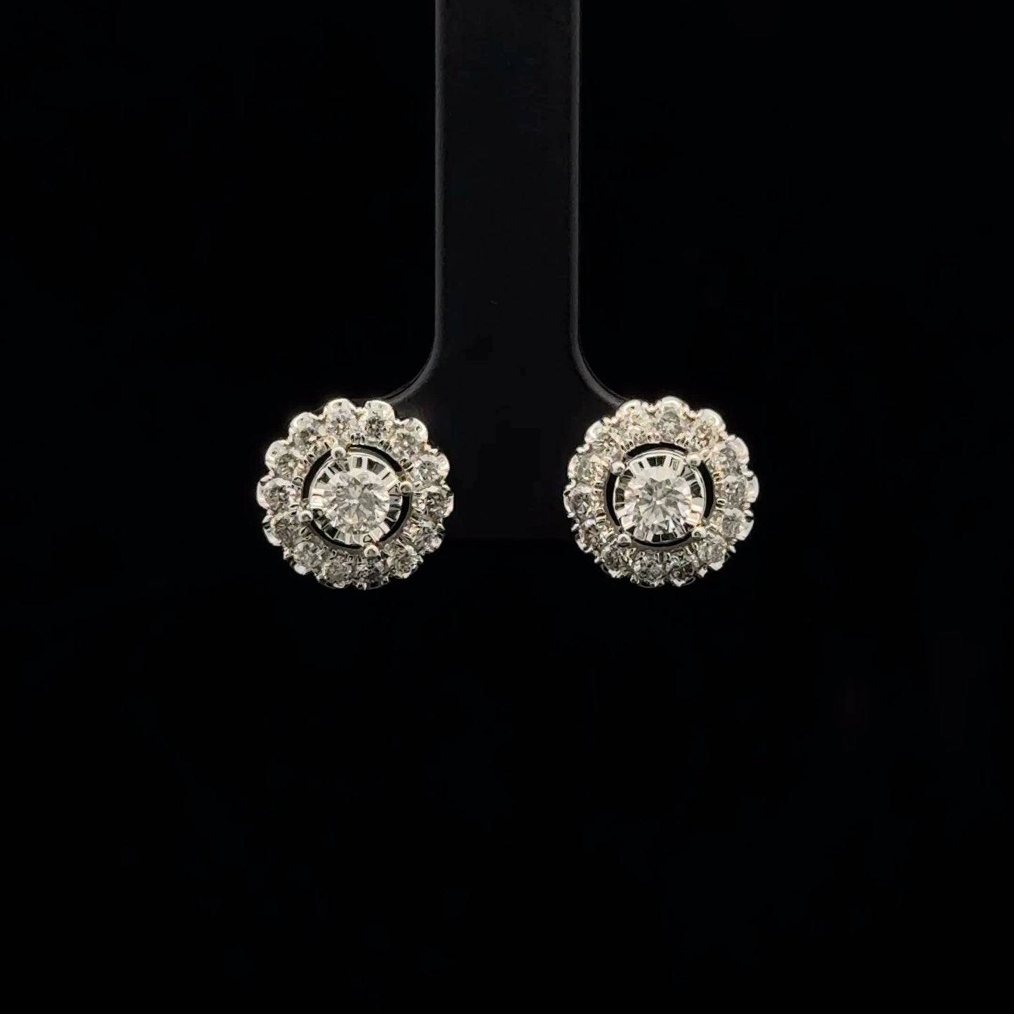 1.00ctw0.15ct G/SI2 Miracle Halo - 10KW - Natural Diamond - 53351