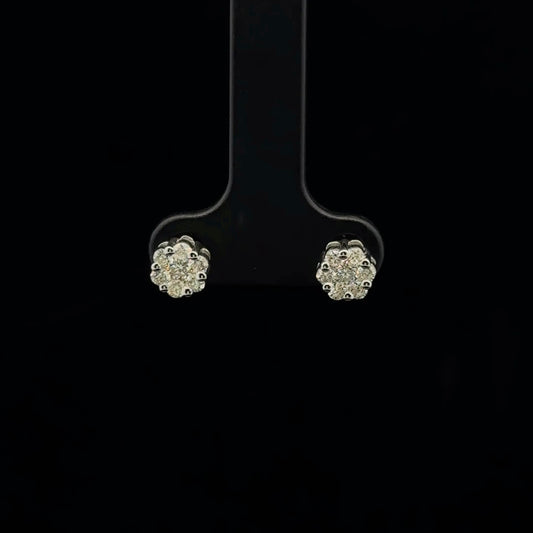 0.50ctw G/SI1 Seven Flower - 14KW - Natural Diamond - 53352