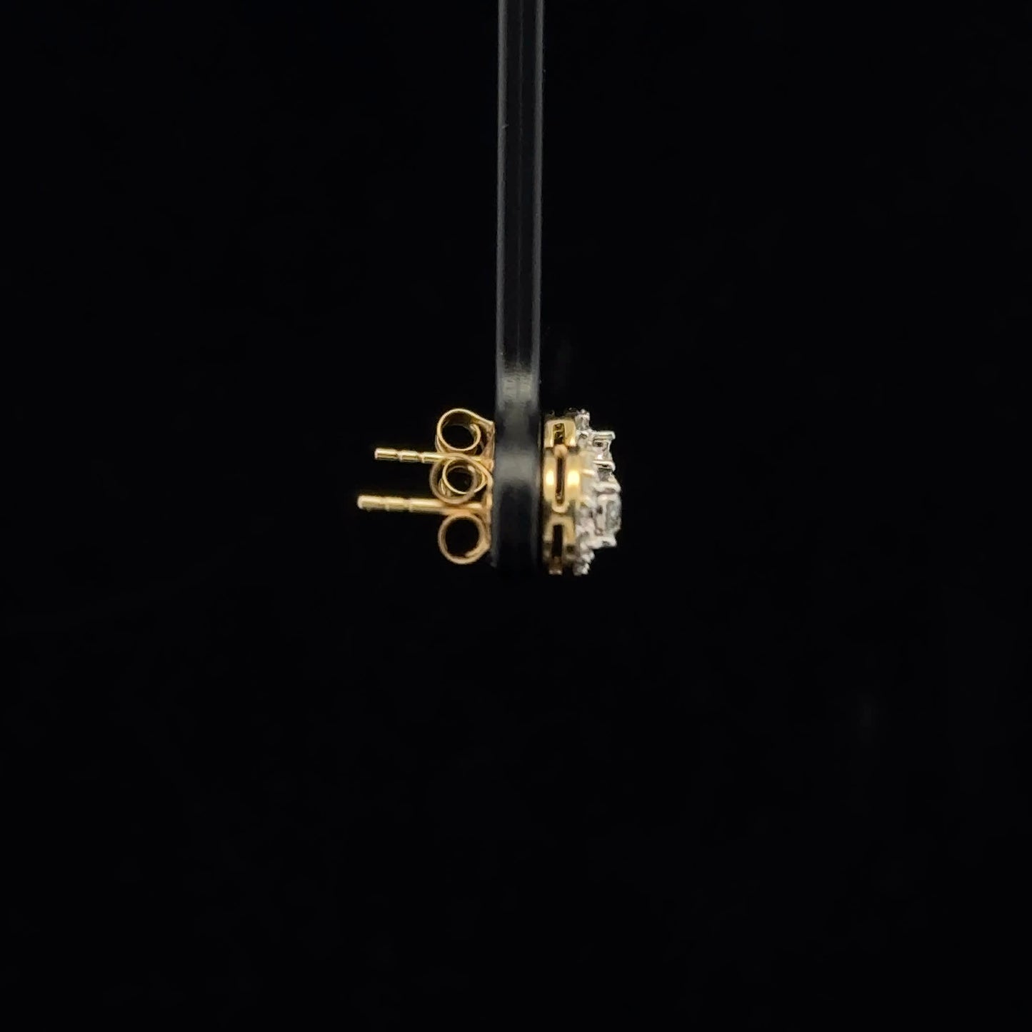 0.50ctw H/I1 Mini Halo - 10KY - Natural Diamond - 53353