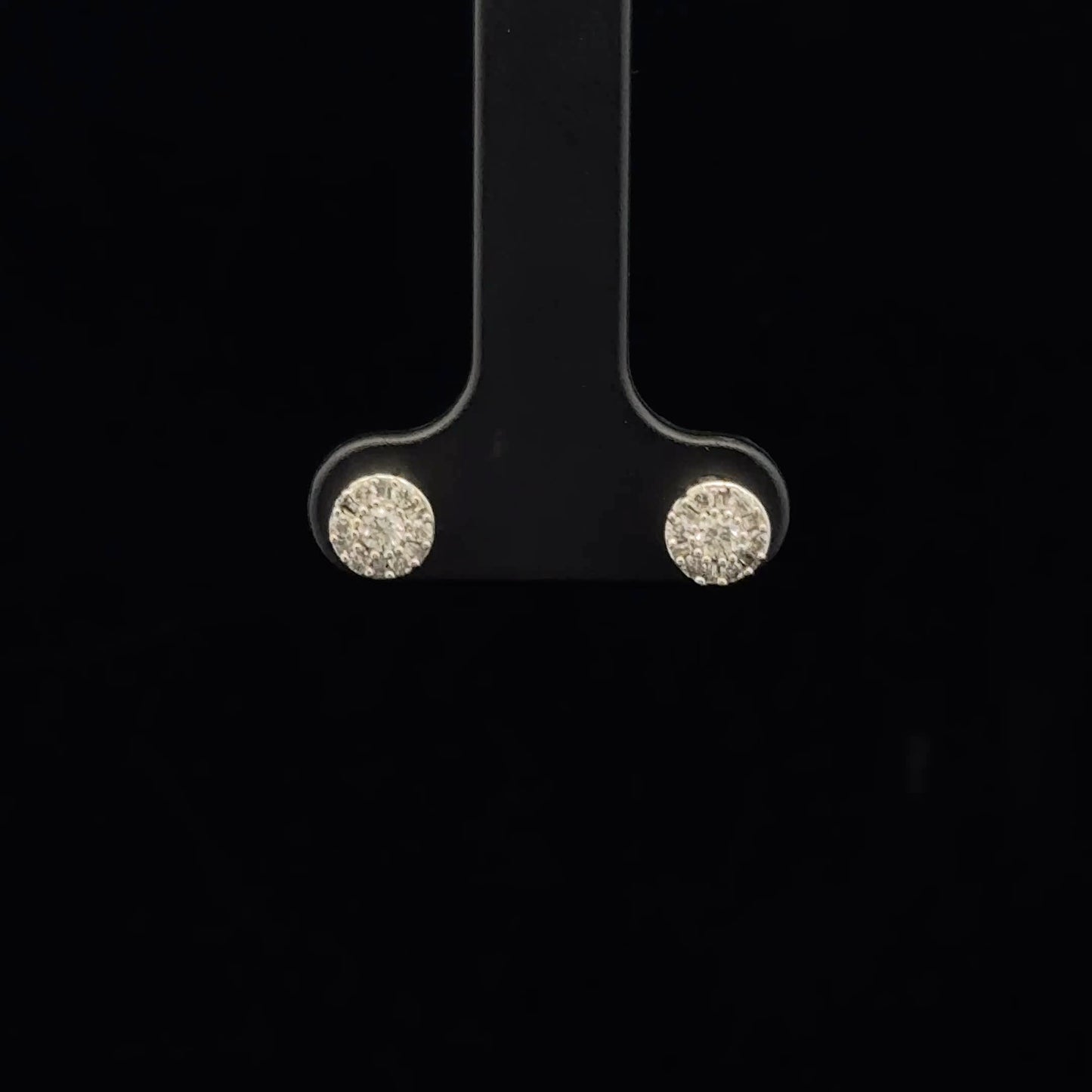 0.25ctw G/SI2 Mini Halo - 10KW - Natural Diamond - 53354