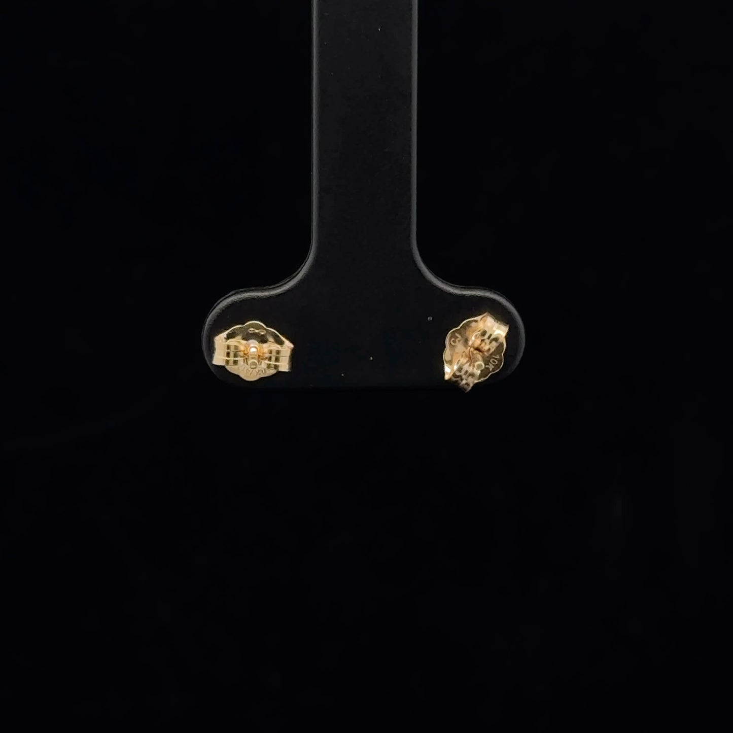 0.25ctw G/I1 Cluster Studs - 10KY - Natural Diamond - 53356