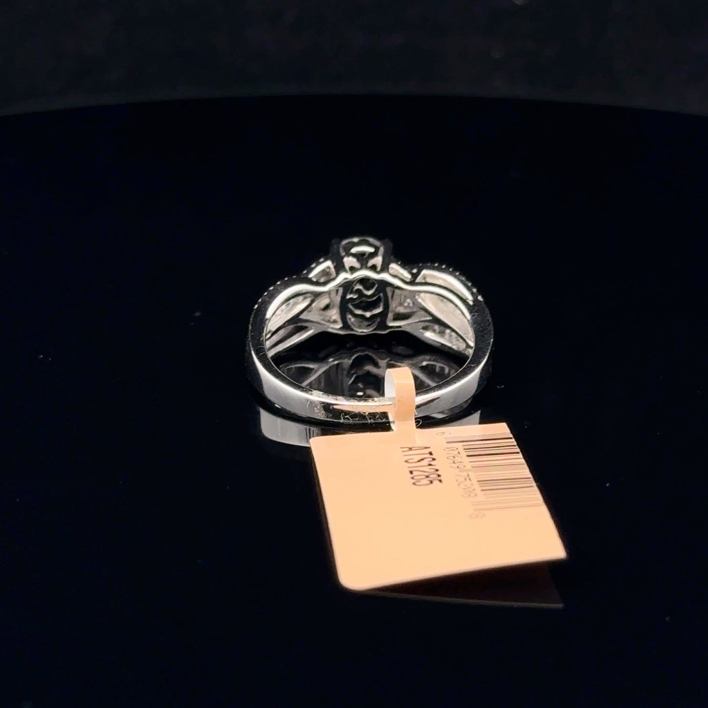 ATS1285 Ring EFFY Sapphire - 14KW - Natural Diamond - 53320