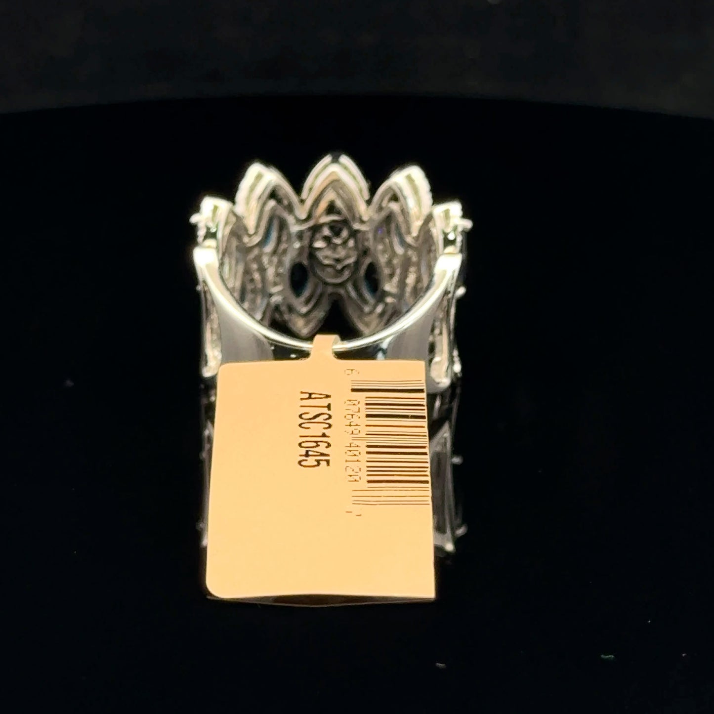 ATSC1645 Ring EFFY Sapphire - 14KW - Natural Diamond - 53316