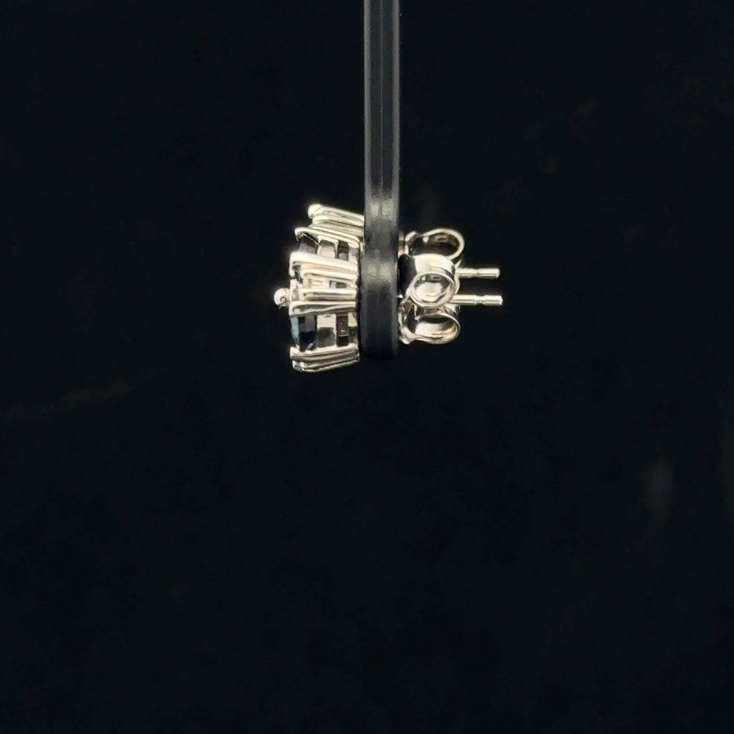 ATS0850 Earring EFFY Sapphire - 14KW - Natural Diamond - 53324