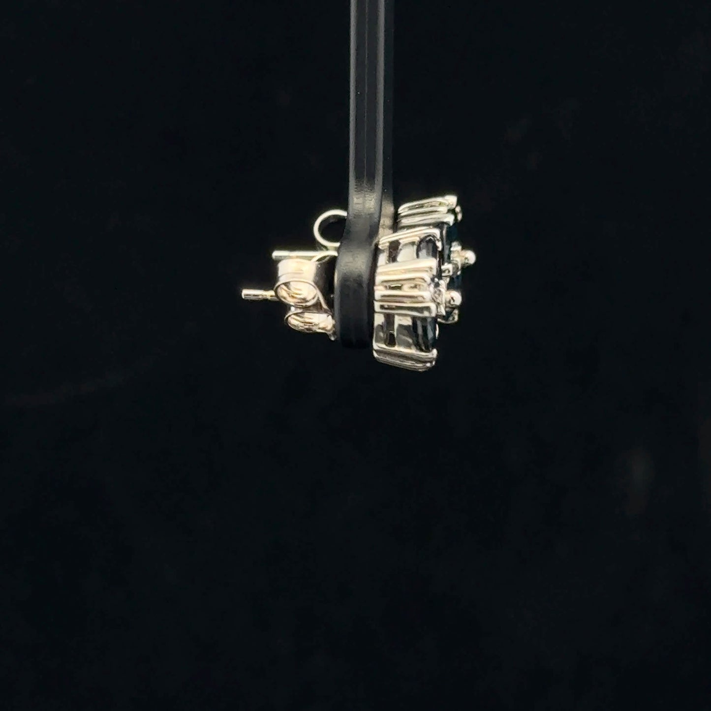 ATS0850 Earring EFFY Sapphire - 14KW - Natural Diamond - 53324