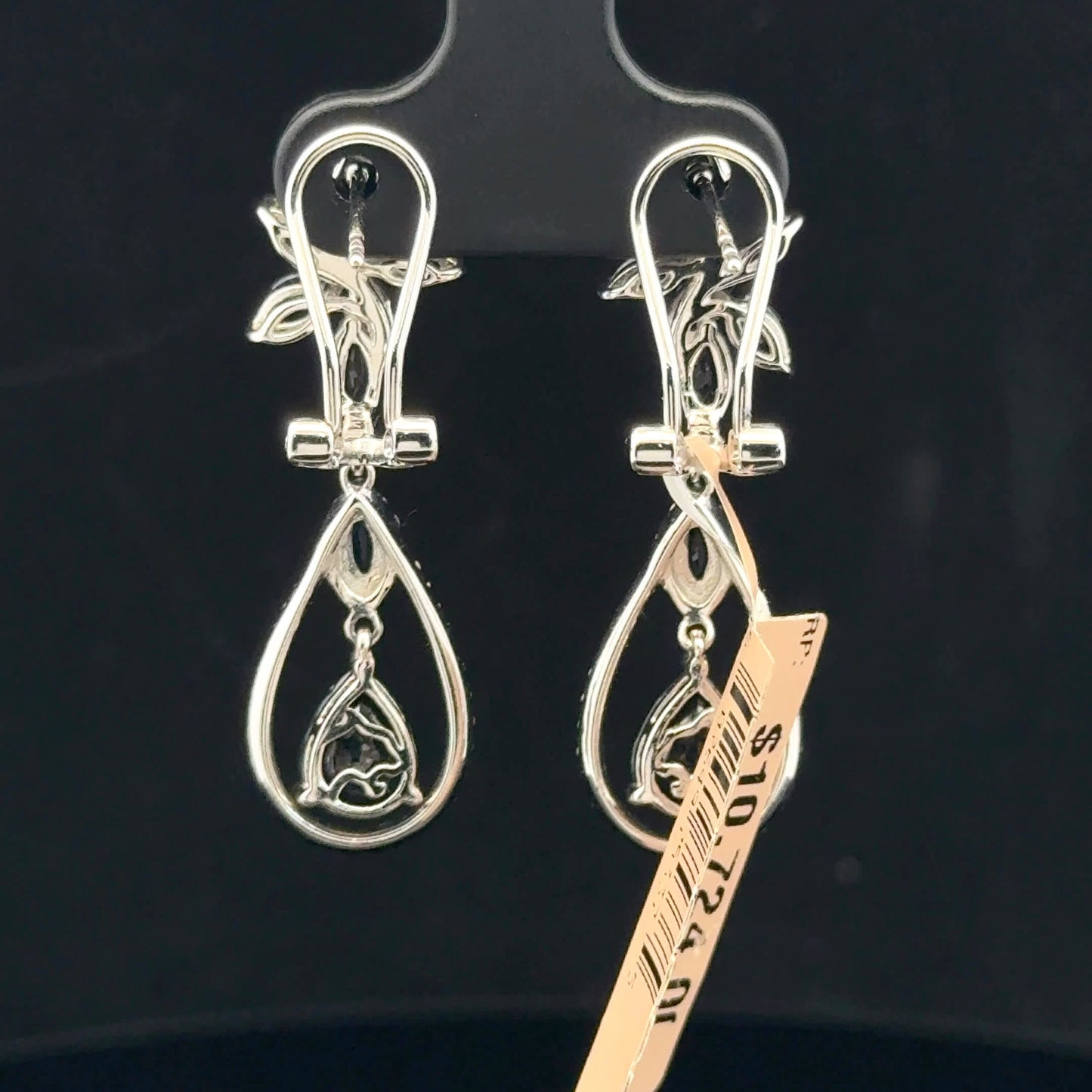 ATS2184 Earring EFFY Sapphire - 14KW - Natural Diamond - 53323