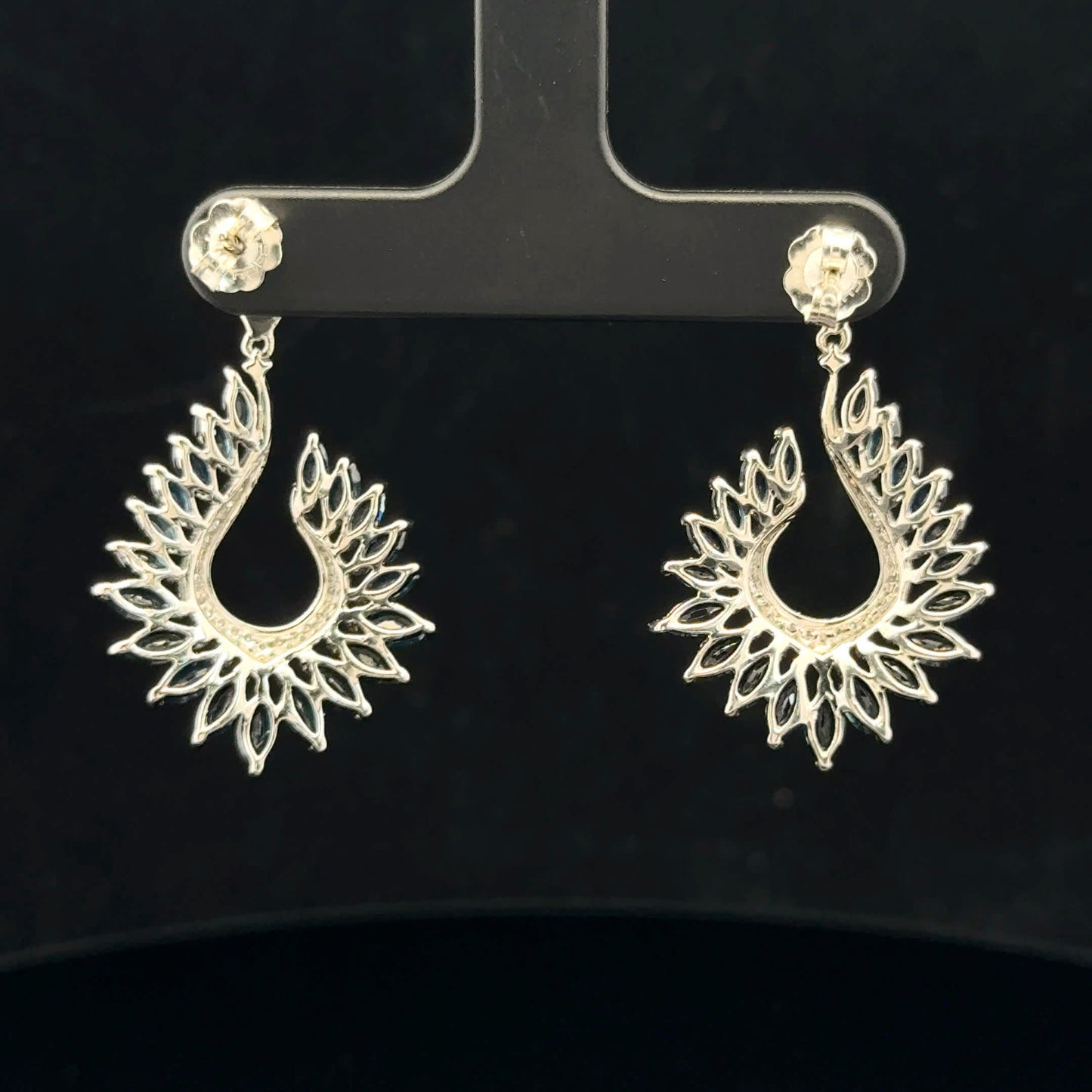 ATSC1645 Earring EFFY Sapphire - 14KW - Natural Diamond - 53317