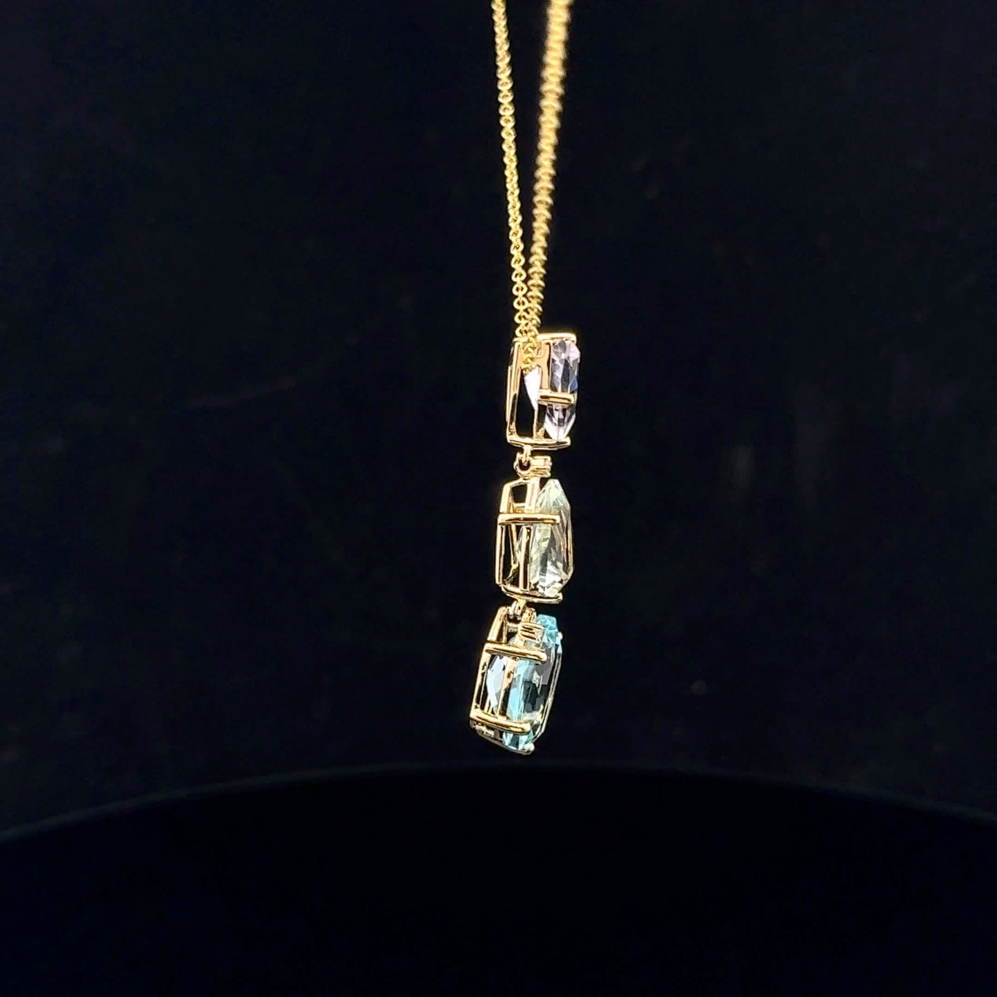 ATS0625 Pendant EFFY Watercolors - 14KY - Multi Stone - 53312