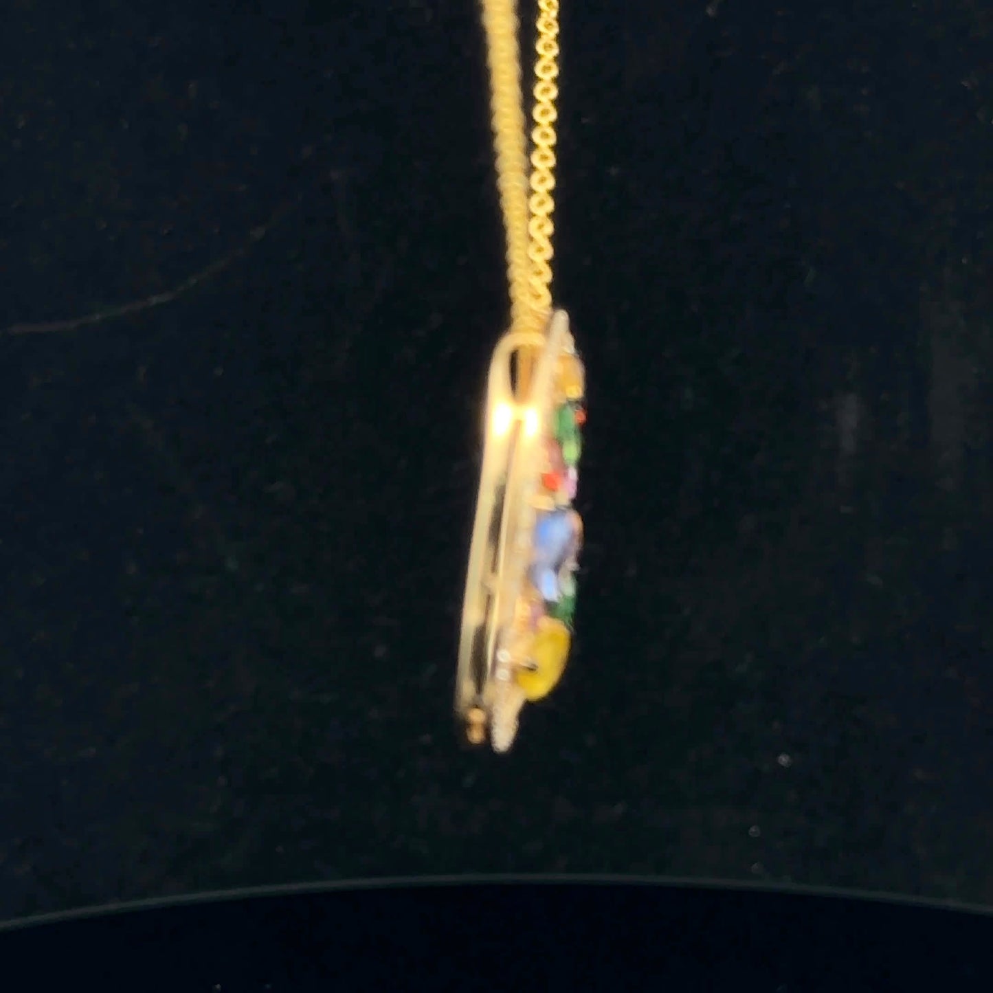 ATSC1000 Pendant EFFY Watercolors - 14KY - Multi Stone - 53314