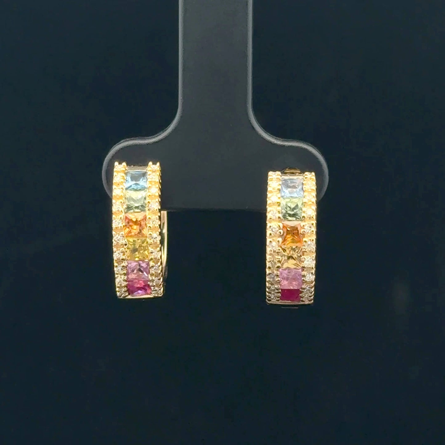 ATS1000 Earring EFFY Watercolors - 14KY - Multi Stone - 53310
