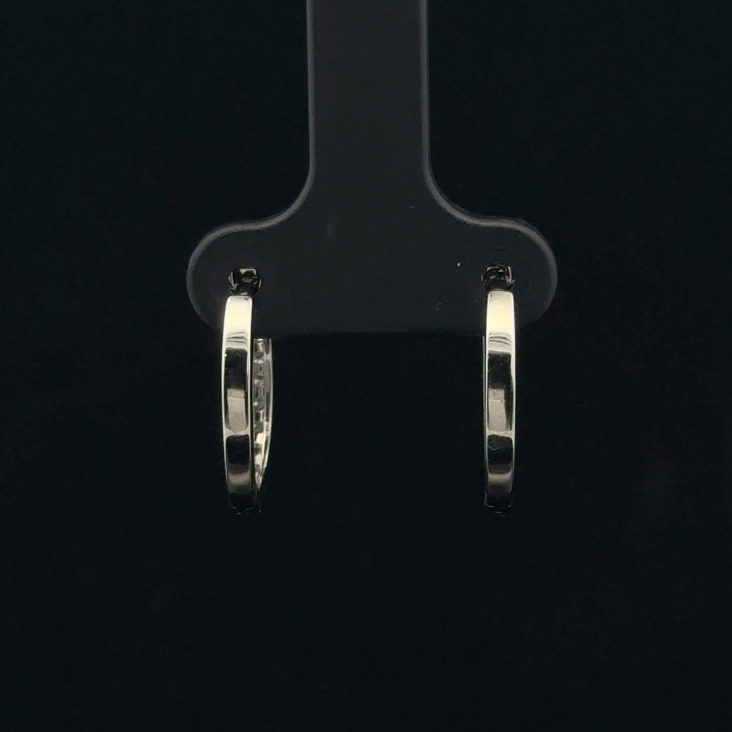 0.60ctw G/SI2 Hoops - 14KW - Natural Diamond - 53395
