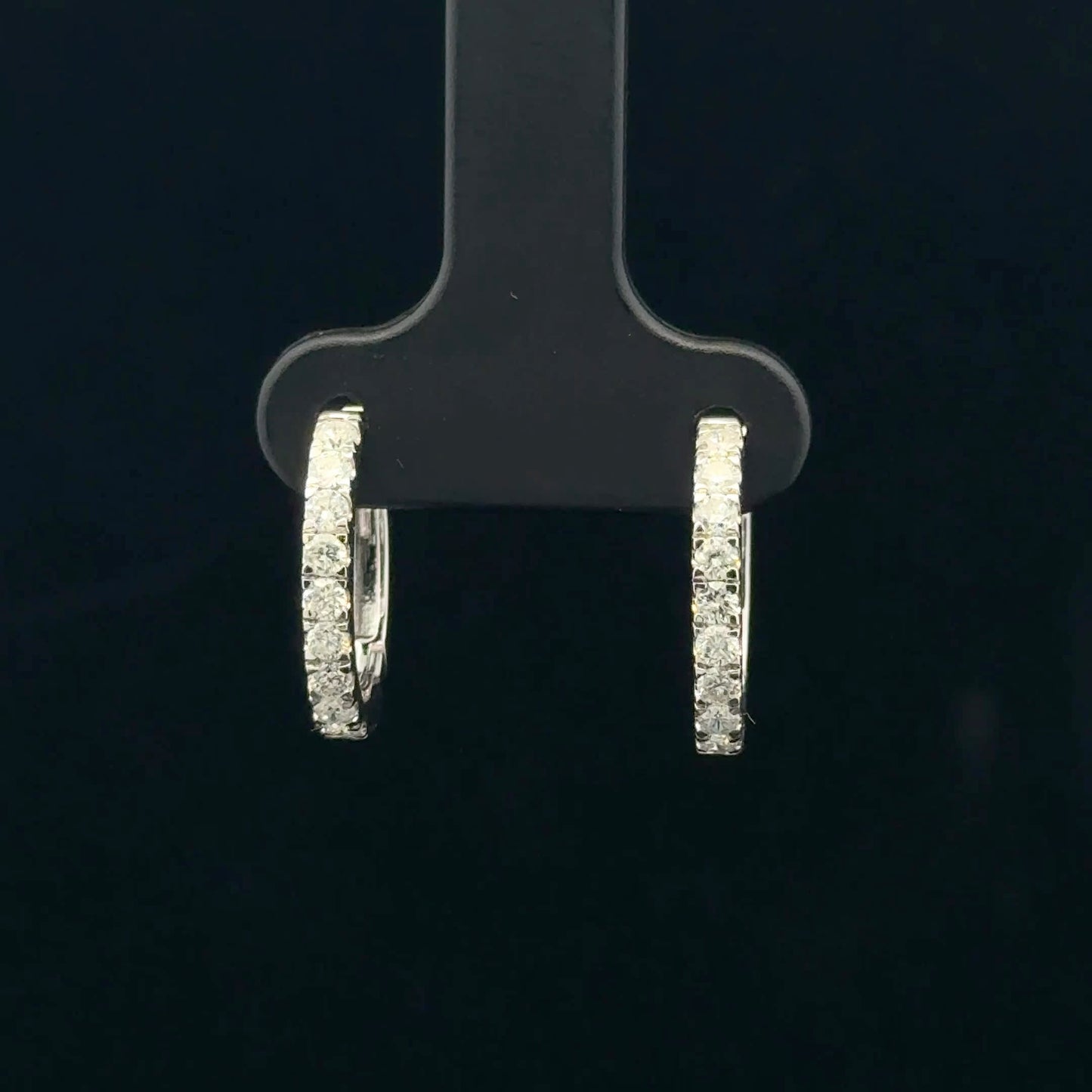 0.50ctw G/SI2 0 Huggies - 14KW - Natural Diamond - 53393