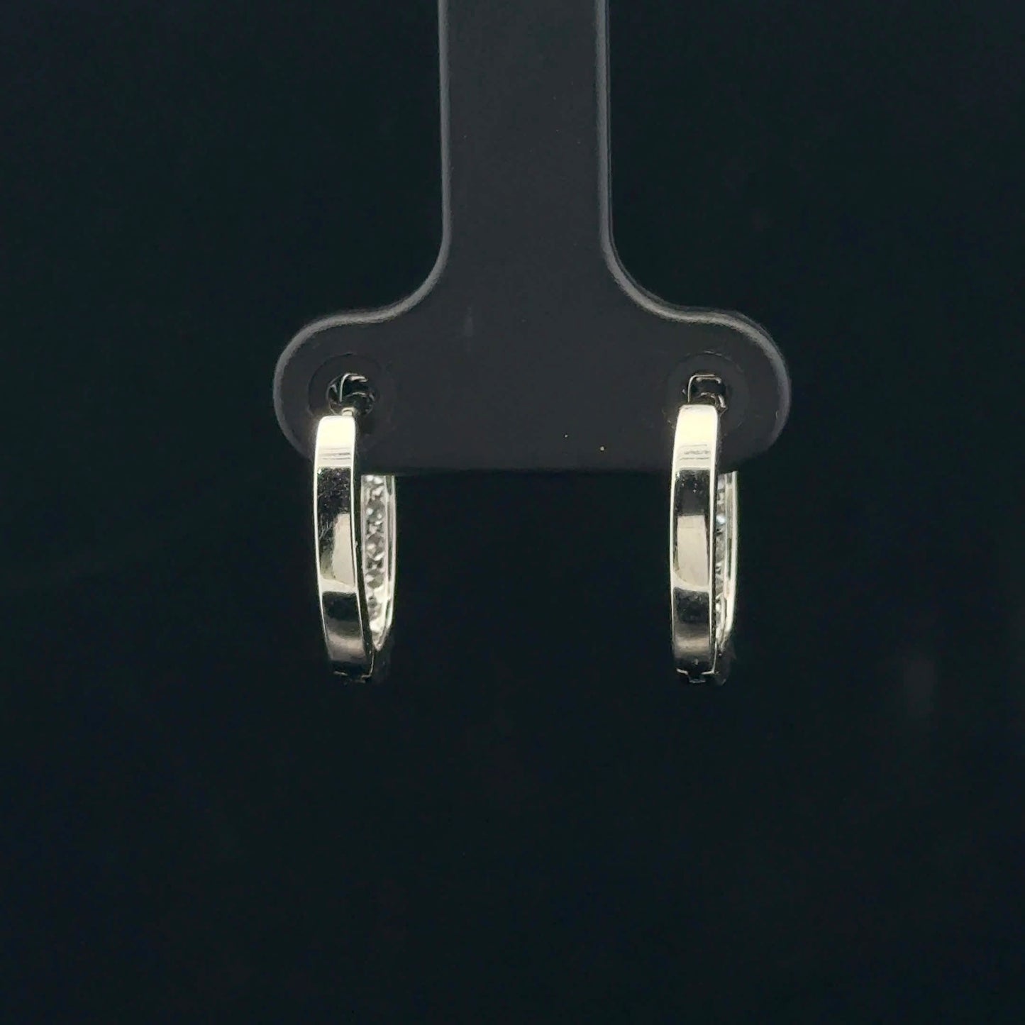 0.50ctw G/SI2 0 Huggies - 14KW - Natural Diamond - 53393