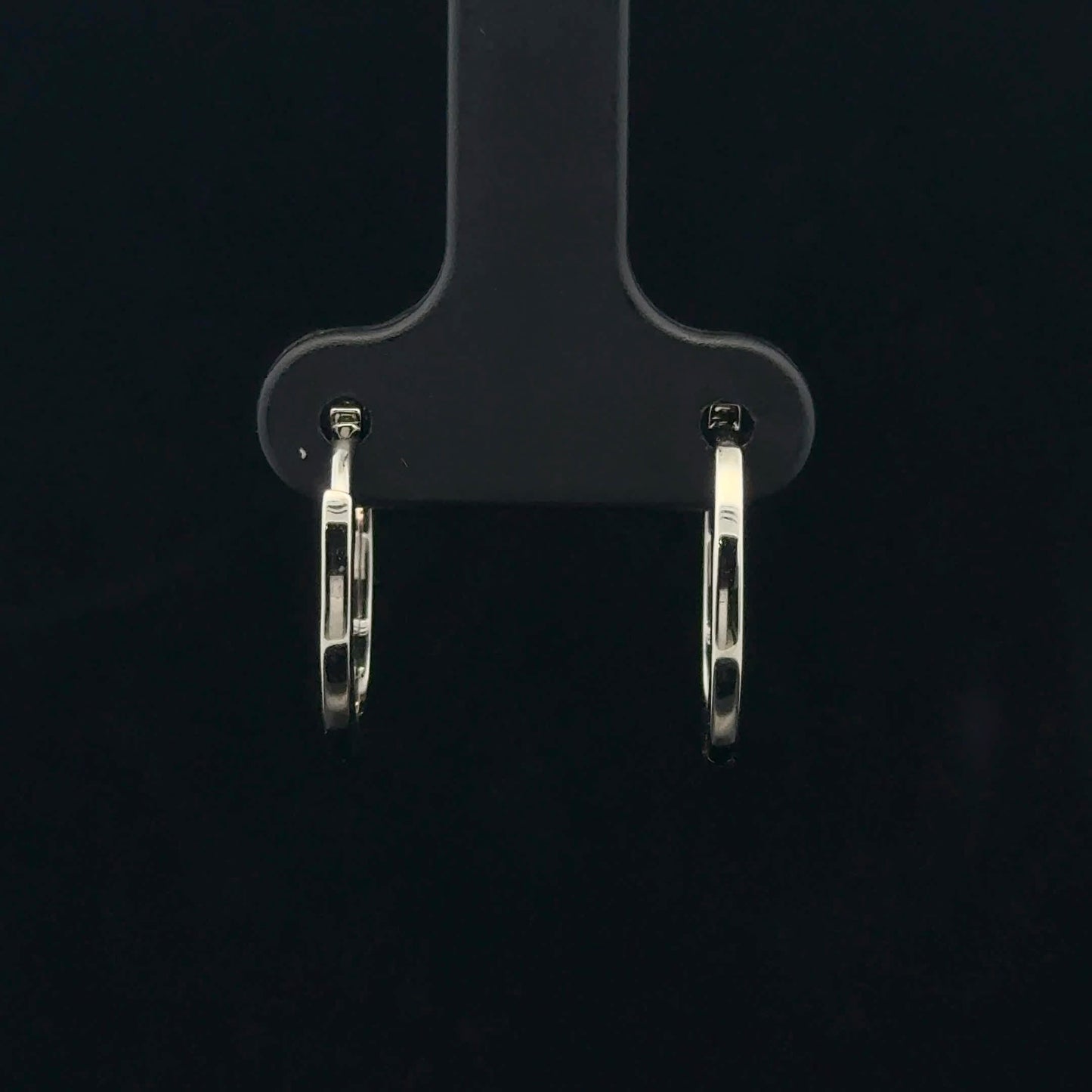0.25ctw G/SI2 Midi Hoop - 14KW - Natural Diamond - 53391
