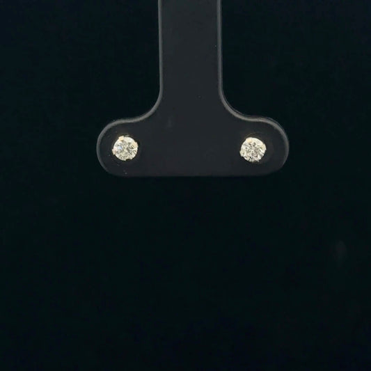 0.25ctw G/SI2 Mini Solitaire - 14KW - Natural Diamond - 53388
