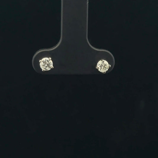 0.35ctw G/Si1 RBC Solitaire - 14KW - Natural Diamond - 53387