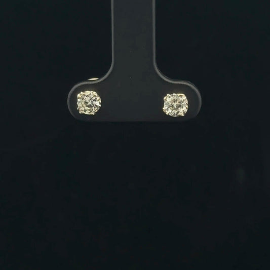 0.50ctw G/VS2 Four Side Solitaire - 14KW - Natural Diamond - 53363