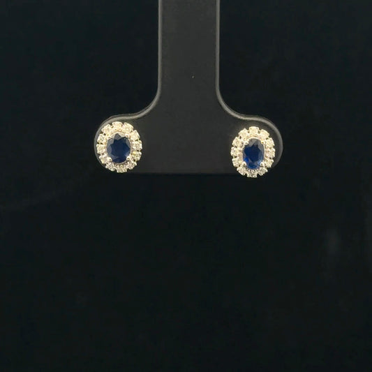 0.12 Diamond 0.50ctw Sapp - 14KW - Natural - 53366
