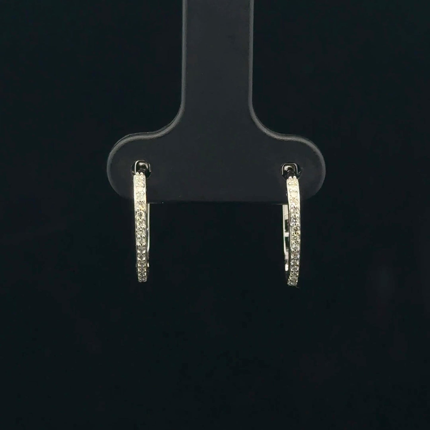 0,20ctw H/I1 Hoop - 10KW - Natural Diamond - 53368
