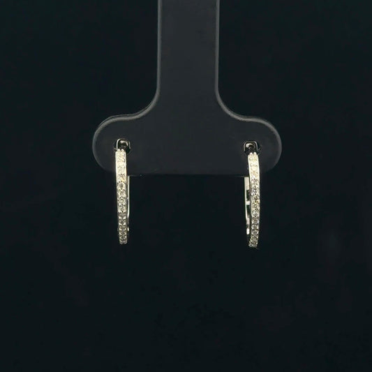 0,20ctw H/I1 Hoop - 10KW - Natural Diamond - 53368