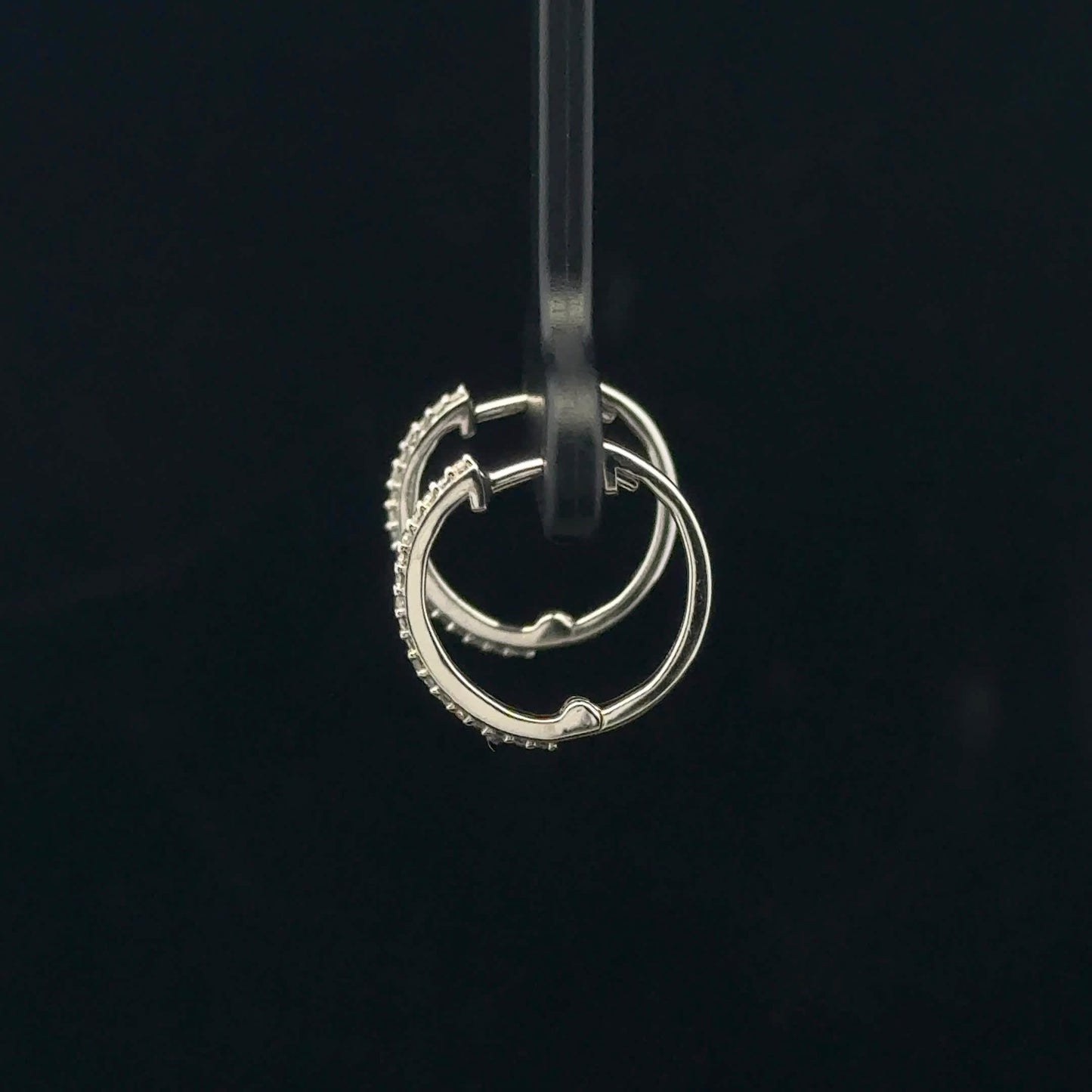 0,20ctw H/I1 Hoop - 10KW - Natural Diamond - 53368