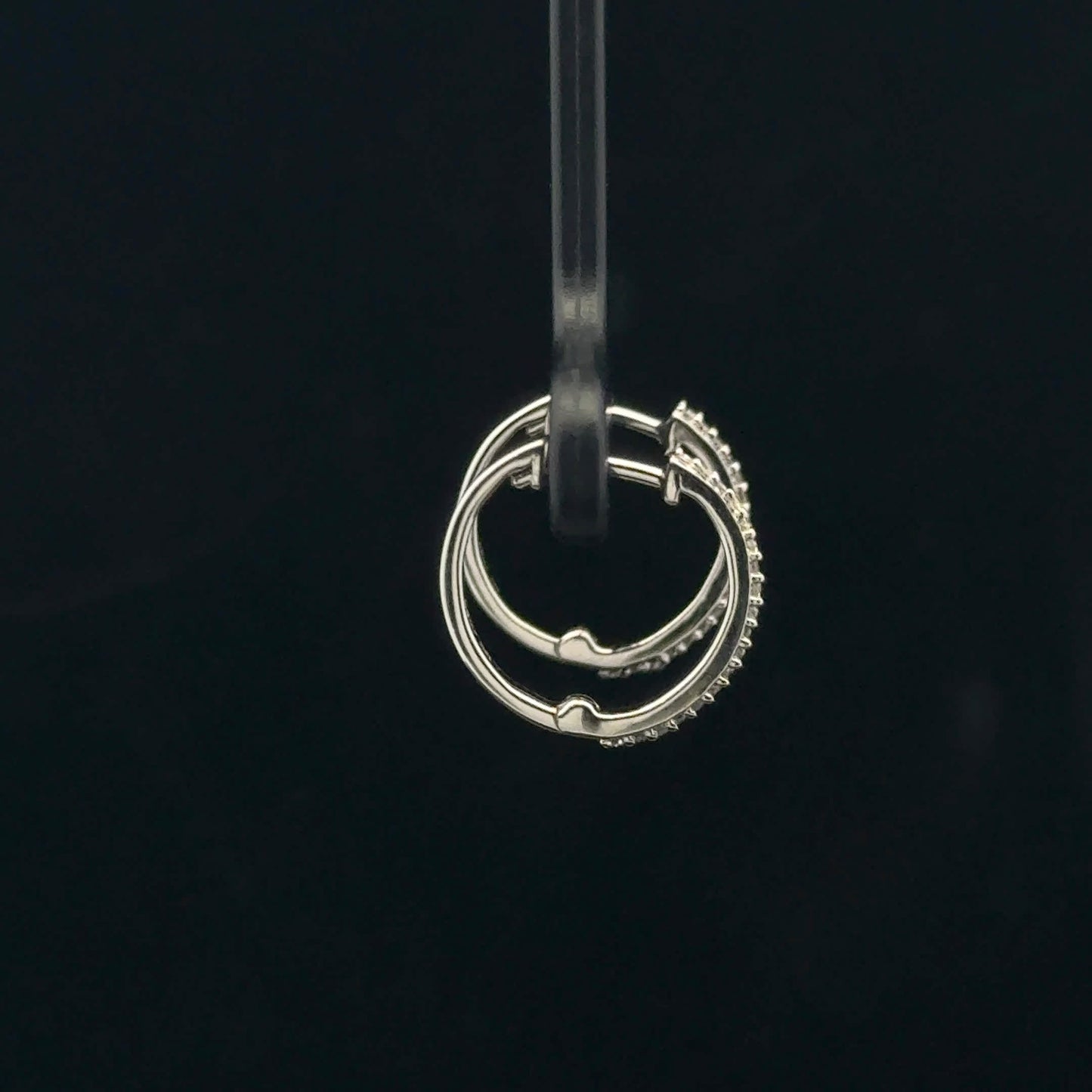 0,20ctw H/I1 Hoop - 10KW - Natural Diamond - 53368