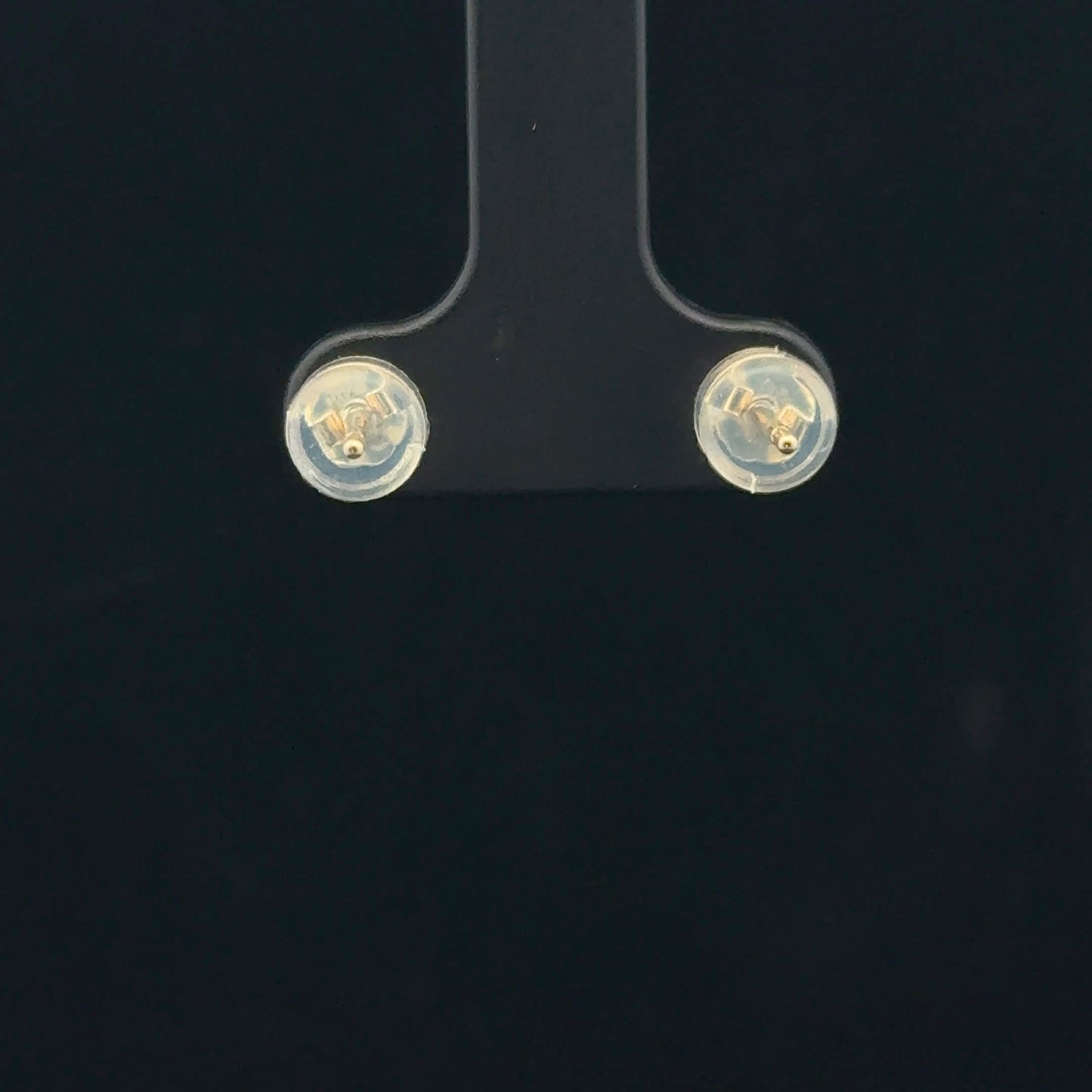 0.44ctw G/Si1 Flower Studs - 14KY - Natural Diamond - 53372
