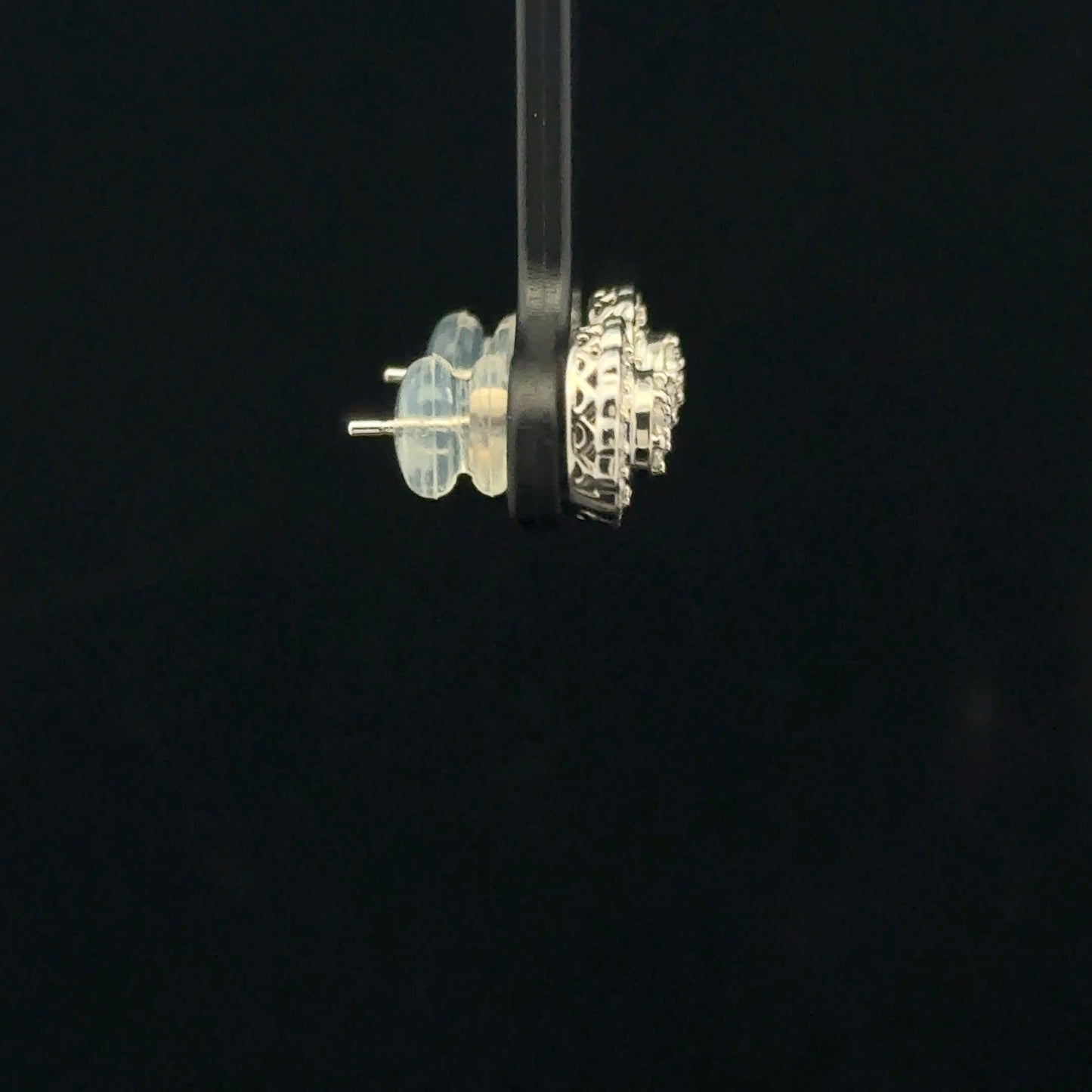 0.33ctw G/SI1 Flower Halo - 10KW - Natural Diamond - 53373