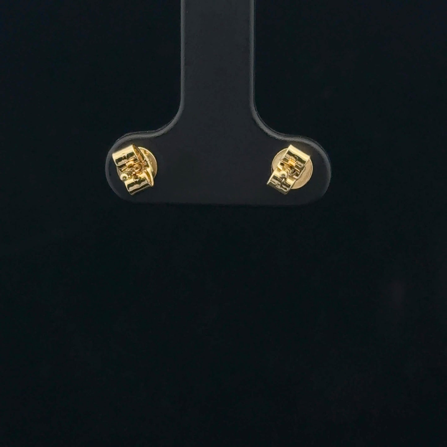 0.37ctw G/SI1 Heart Studs - 14KY - Natural Diamond - 53376