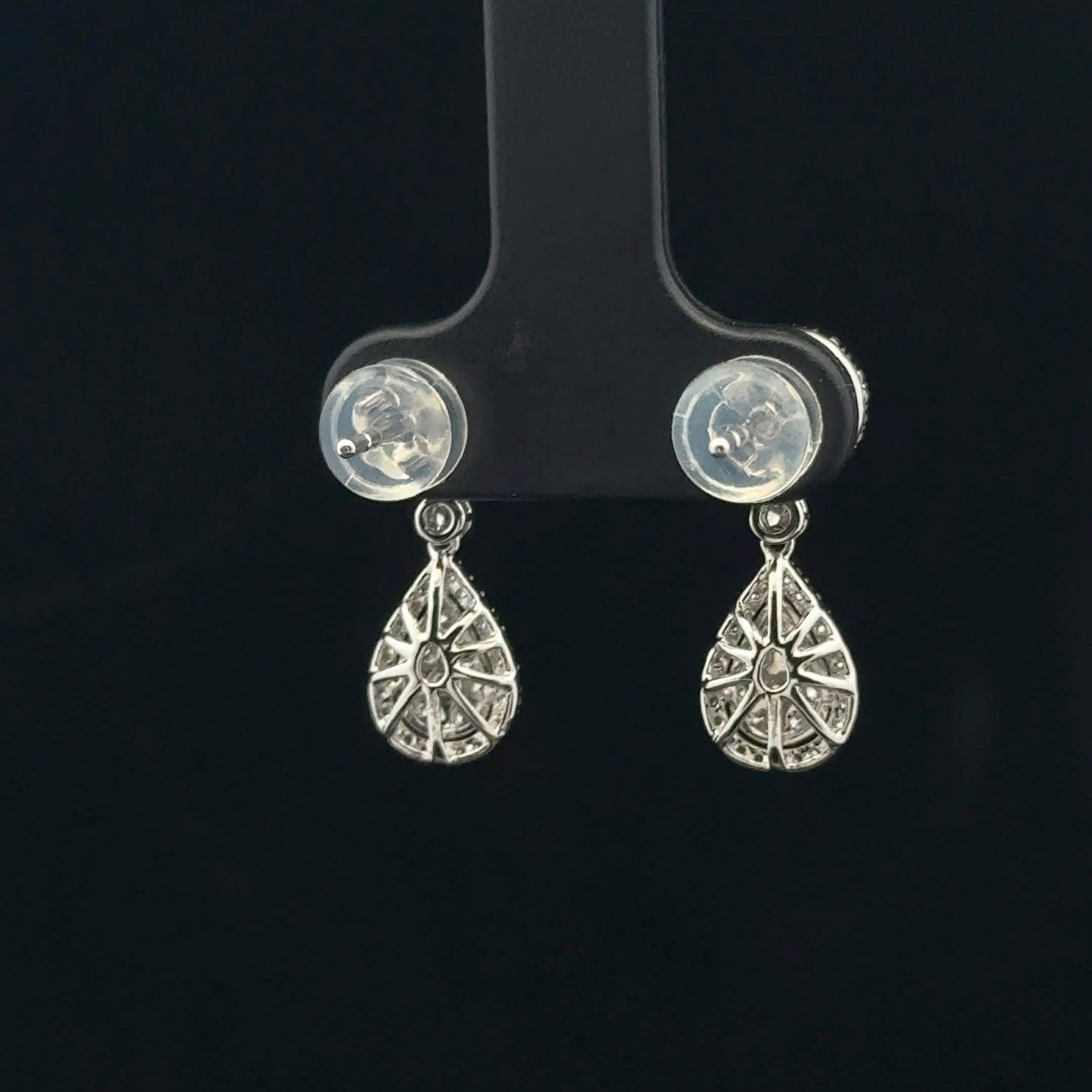 0.82ctw G/SI2 Pear Drop - 14KW - Natural Diamond - 53377