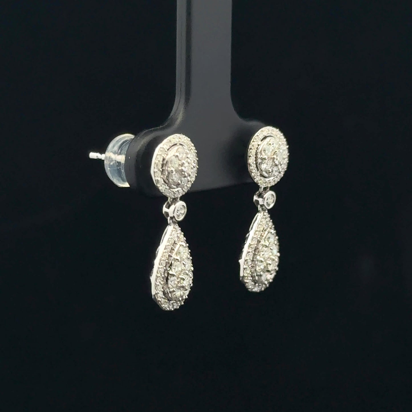 0.82ctw G/SI2 Pear Drop - 14KW - Natural Diamond - 53377