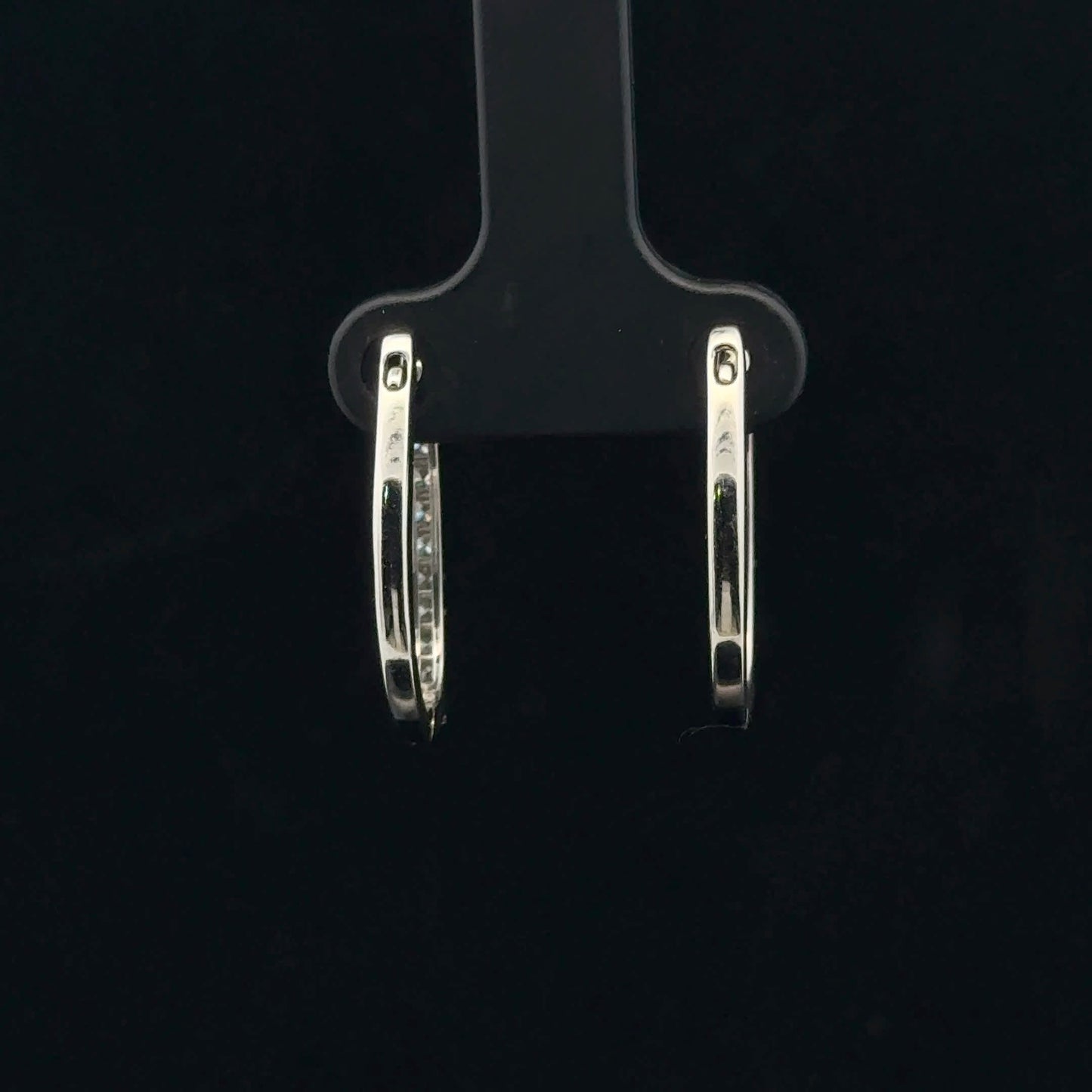 0.51ctw G/SI1 0 Hoops - 14KW - Natural Diamond - 53383