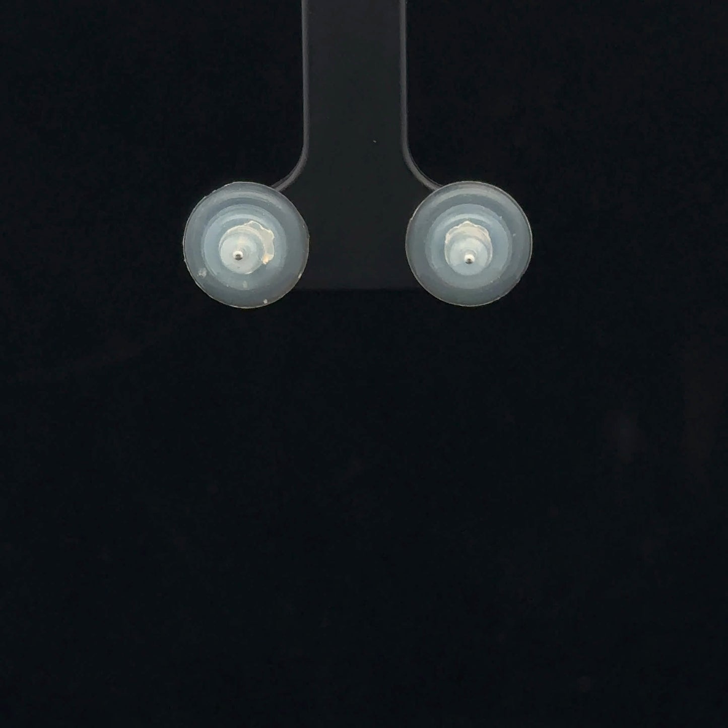 0.22ctw G/SI1 Bezel Studs - 14KW - Natural Diamond - 53384