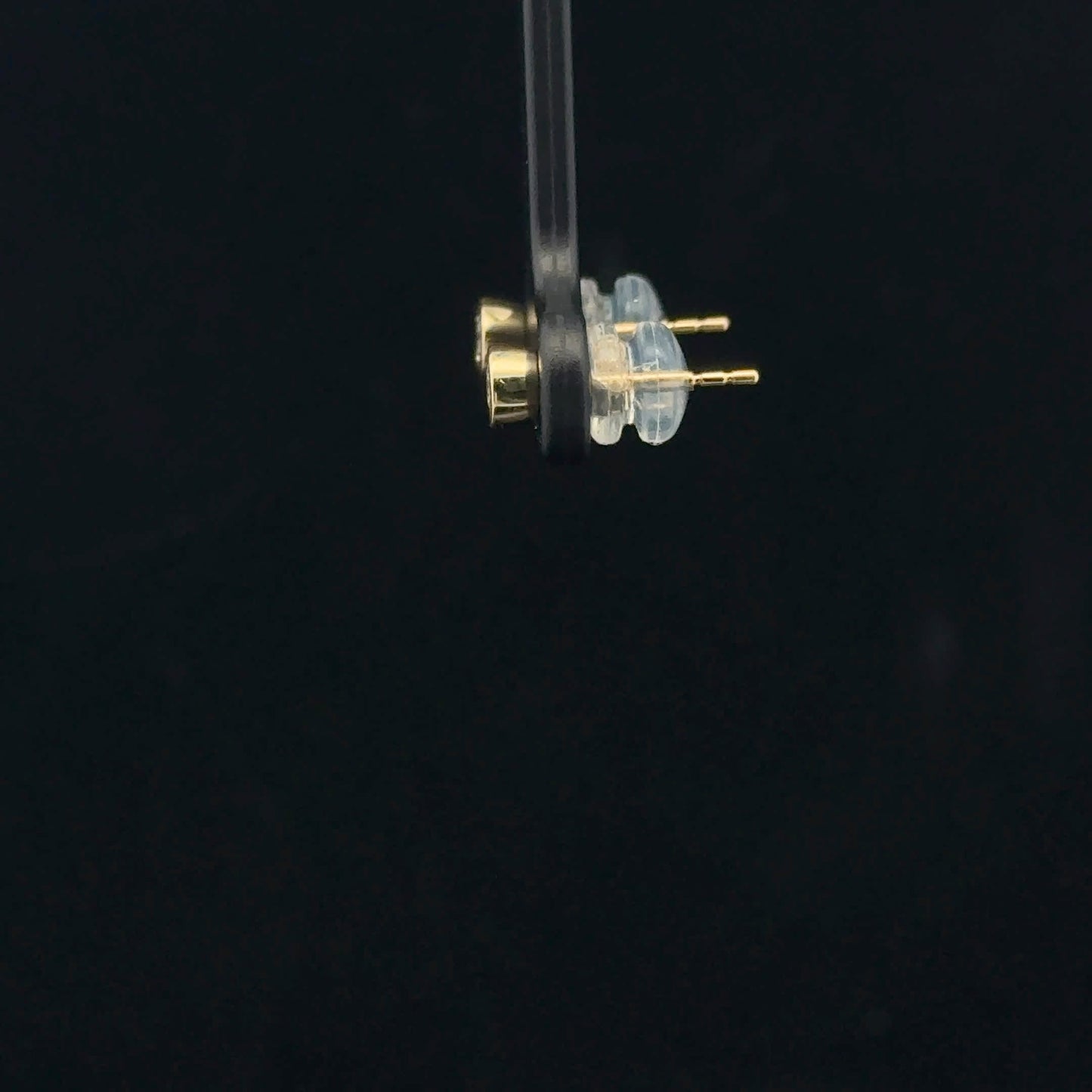0.25ctw G/SI1 Bezel Studs - 14KY - Natural Diamond - 53386