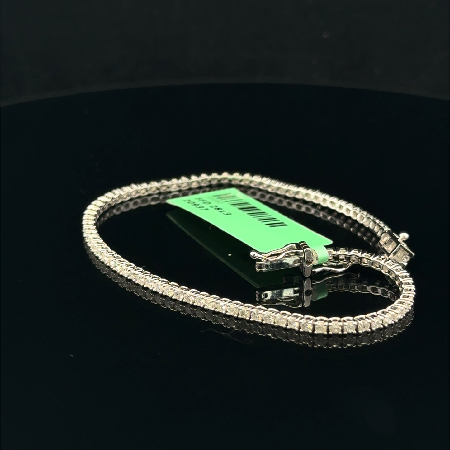 2.02ctw G/SI2 Tennis Bracelet - 14KW - Natural Diamond - 53413