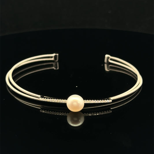 Bangle Pearl - S925 - Australian CZ - 53419