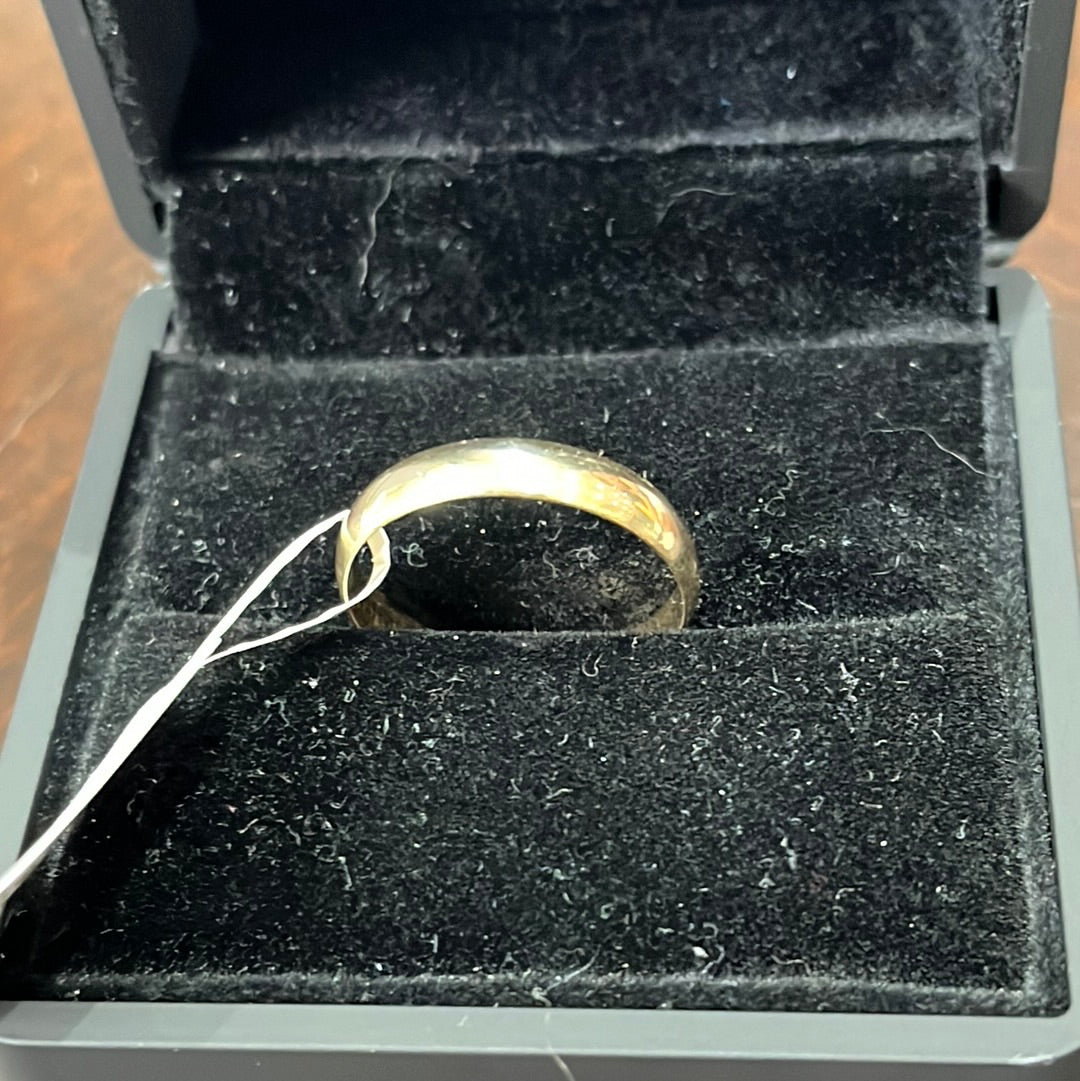 Wedding band 4mm - 10KY - 3.2g #10 - Yellow gold - 34284