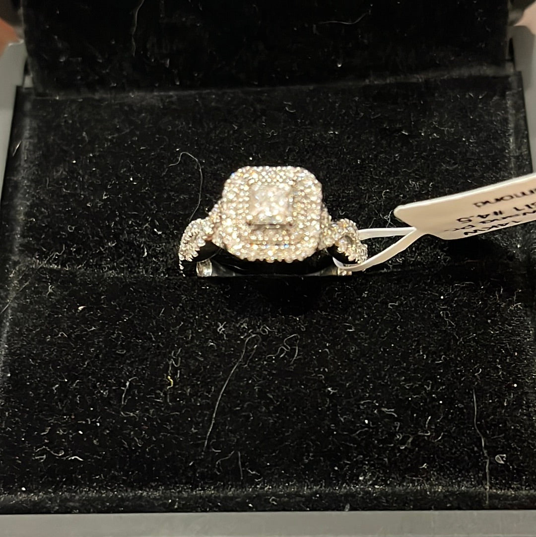 0.33ct Vera Wang Pr. - 14KW - 0.83ctw G/SI1 #4.5 - Natural diamond - 34201