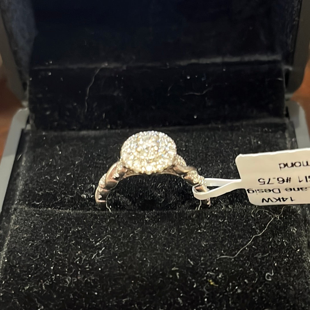 0.25ct Neil Lane Designer - 14KW - 0.72ctw H/SI1 #6.75 - Natural diamond - 34215