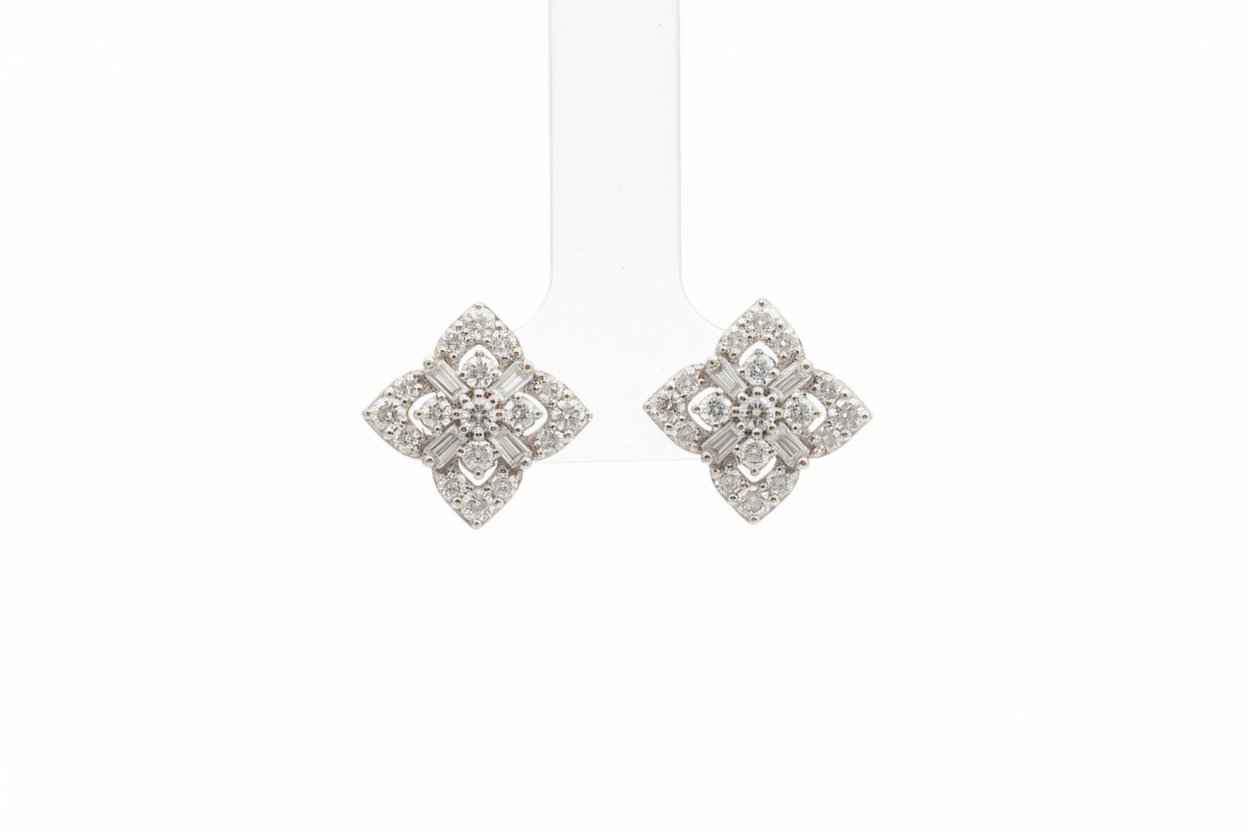 Lucky clover - 1ctw G/I1 - 10KY - Natural Diamond