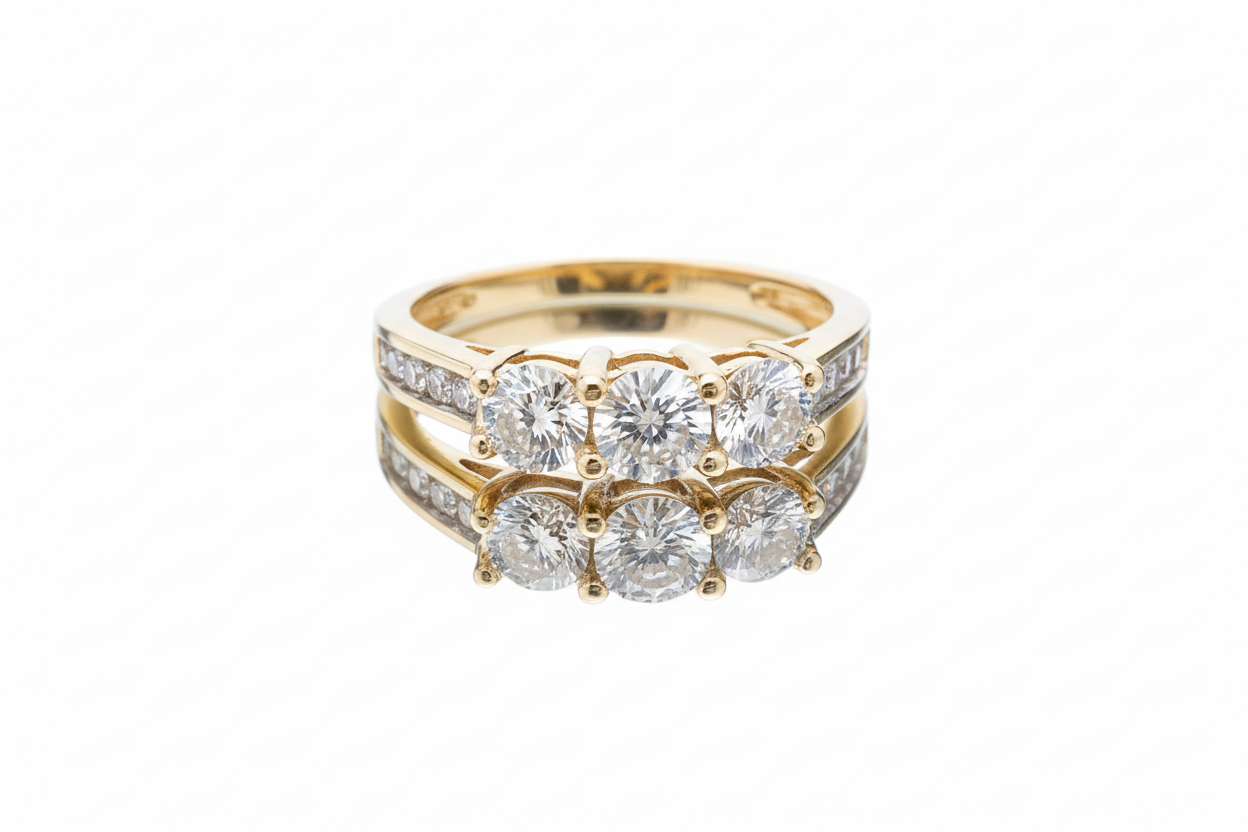 PPF classic #7 - 0.50ctw 0.15ct G/SI2 - 10KY - Natural Diamond