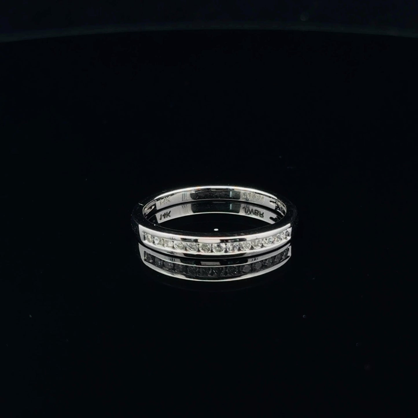 53475 Channel Band 0.20ctw G/SI2 #9 Natural diamond 14kw