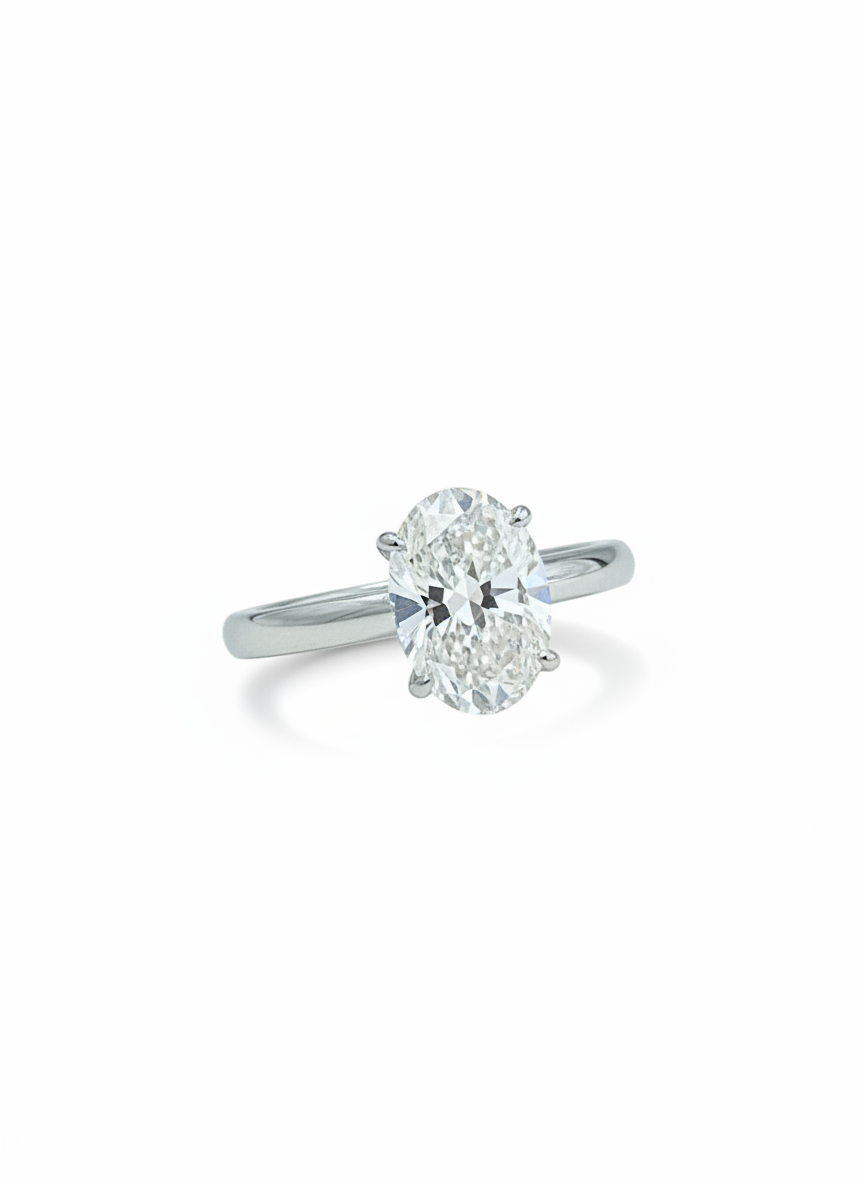 53478 - 1.01ct F/VS2 #6.5 - LG595305777 - Lab Diamond - Oval