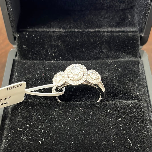 Oval PPF - 10KW - 0.50ctw H/SI2 #7 - Natural diamond - 34218
